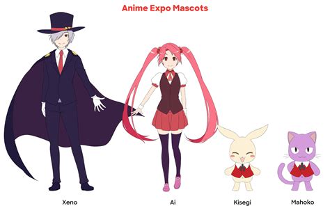 Japanimation Expo Mascots: Captivating the Imagination of Fans
